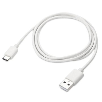 Kabl USB na tip C, 1m, beli